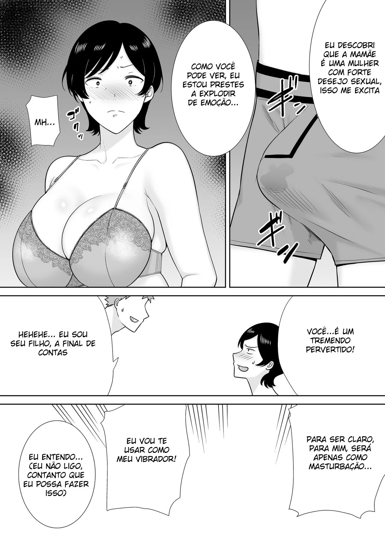 Mães São Mulheres e Adoram Sexo Explícito - HQ Ardente