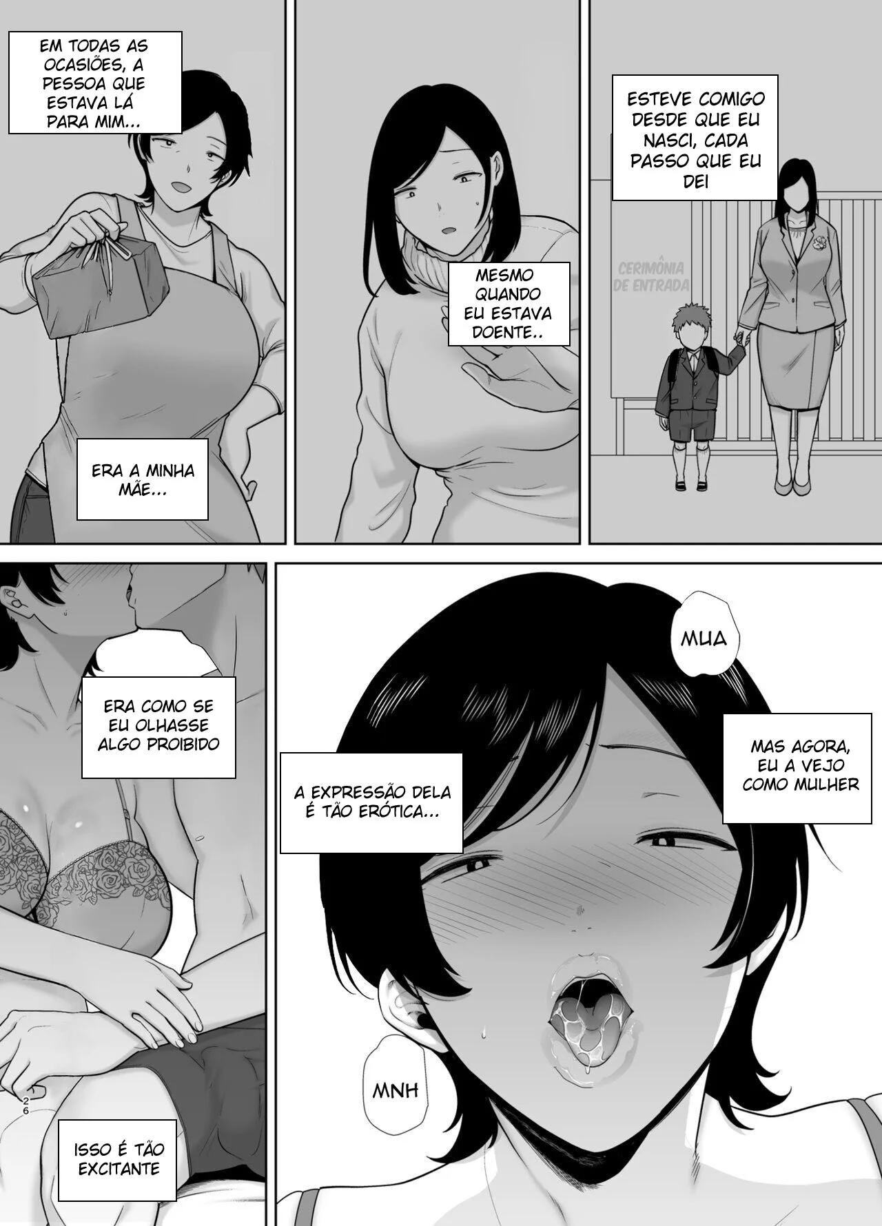 Mães São Mulheres e Adoram Sexo Explícito - HQ Ardente