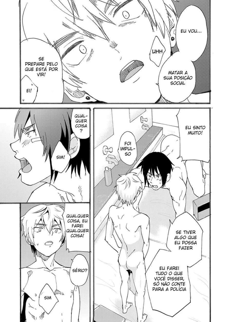 A Magia Proibida do Banheiro: Sexo Explícito Entre Garotos em HQ