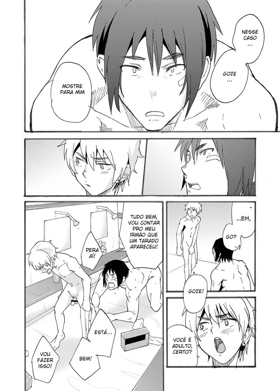 A Magia Proibida do Banheiro: Sexo Explícito Entre Garotos em HQ