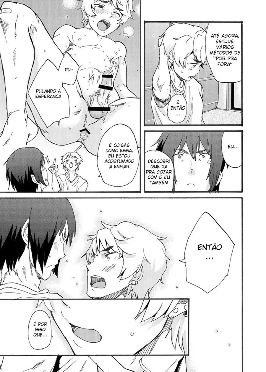 A Magia Proibida do Banheiro: Sexo Explícito Entre Garotos em HQ