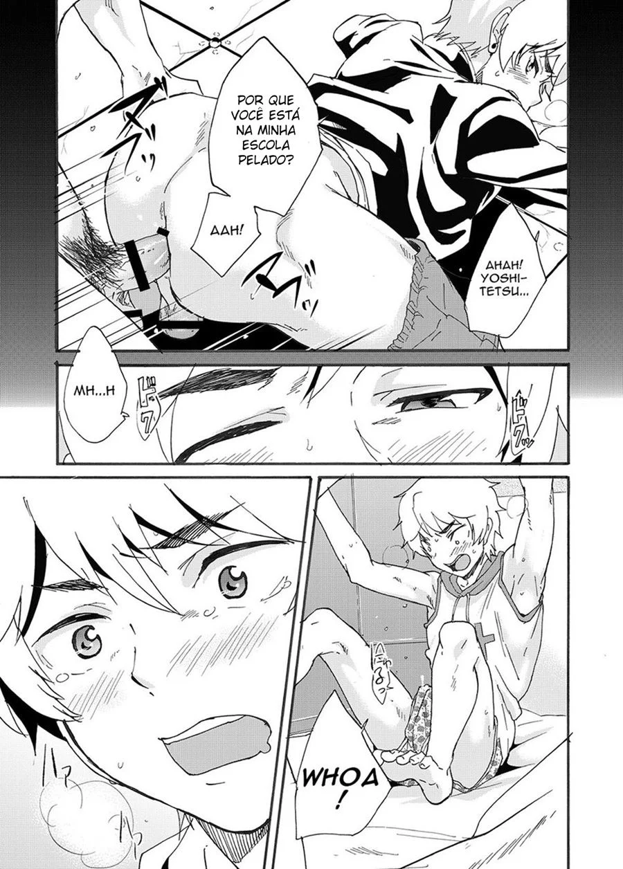 A Magia Proibida do Banheiro: Sexo Explícito Entre Garotos em HQ