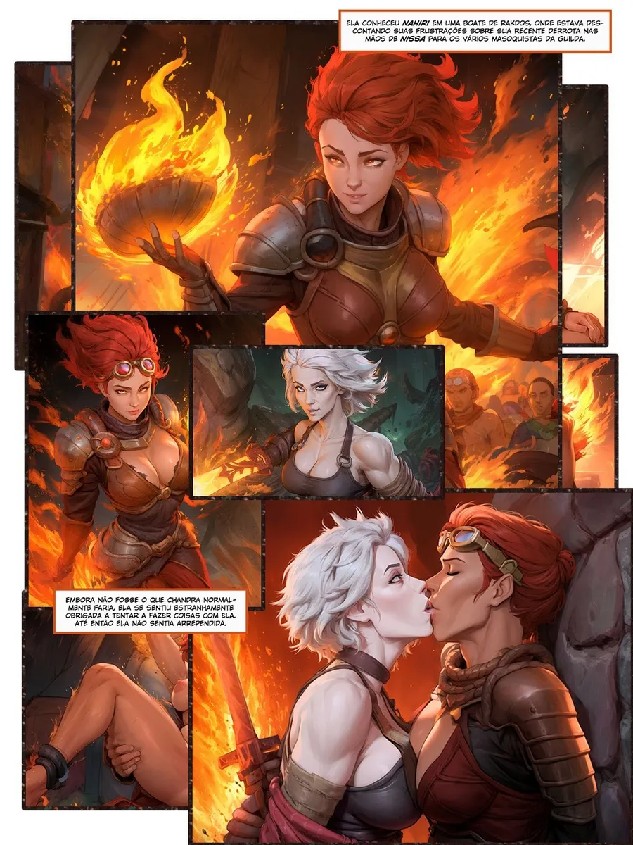 Magia Explícita: Quadrinhos Eróticos com Cenas de Sexo Intenso e Perversões