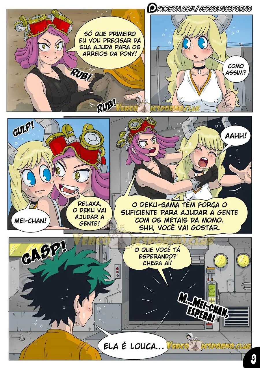 Magnétismo Animal 2: Hentai Explícito de Boku no Hero com Fodas Intensas