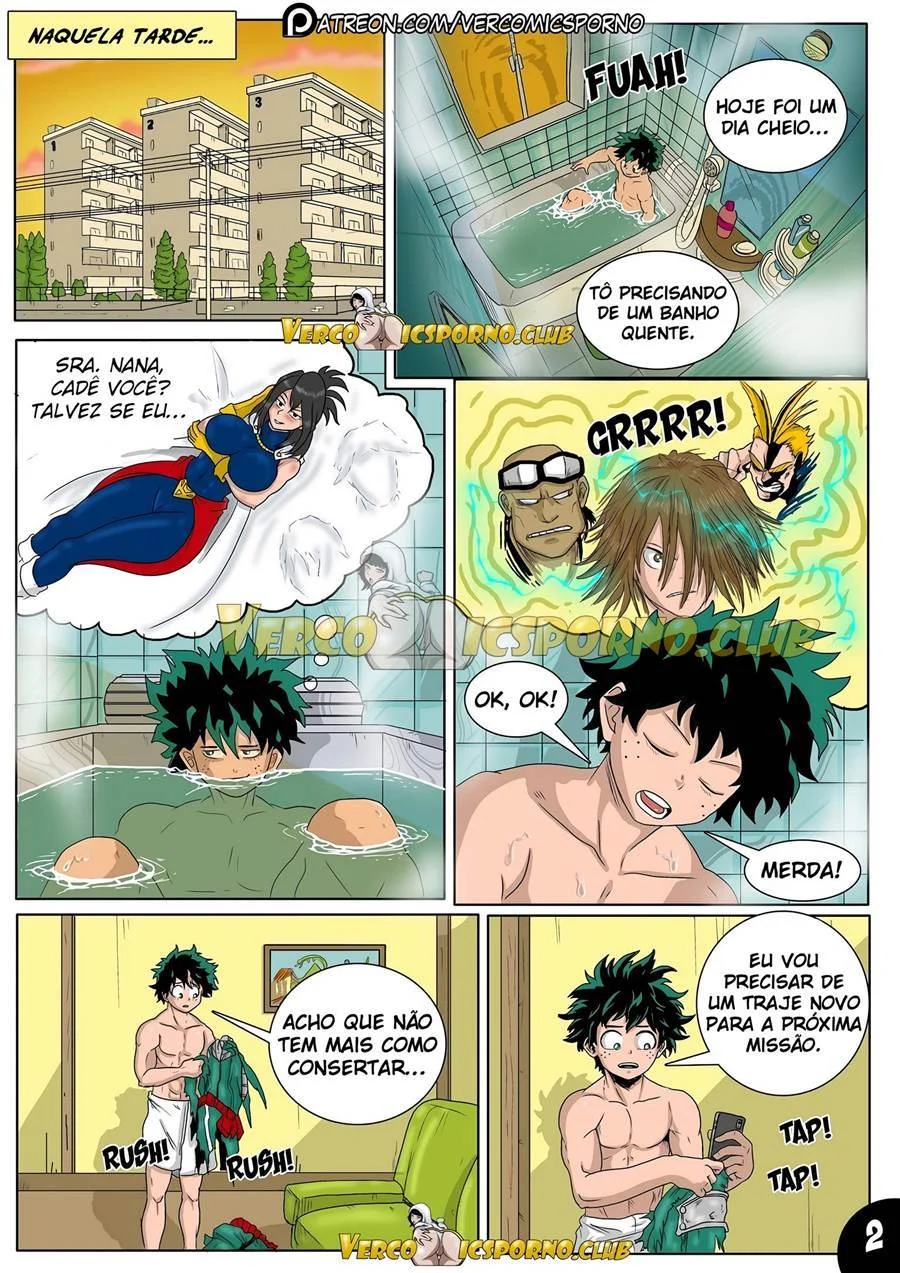 Magnétismo Animal 2: Hentai Explícito de Boku no Hero com Fodas Intensas