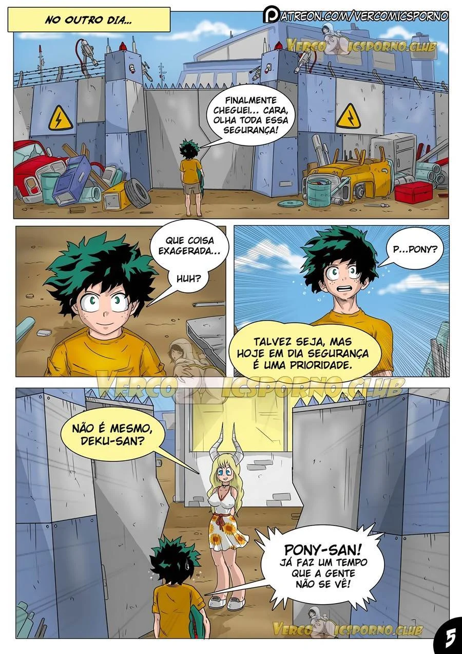 Magnétismo Animal 2: Hentai Explícito de Boku no Hero com Fodas Intensas