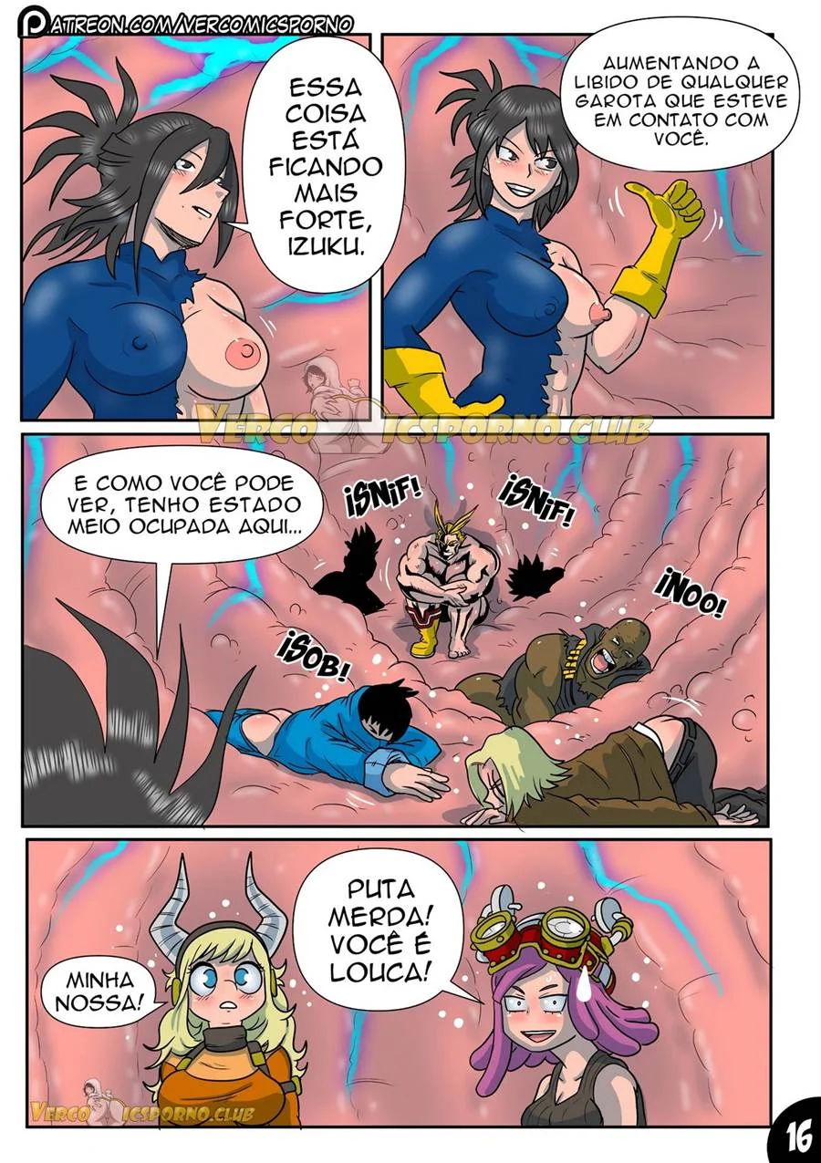 O Magnetismo Animal 3: Tesão Explícito com Heróis em Ação