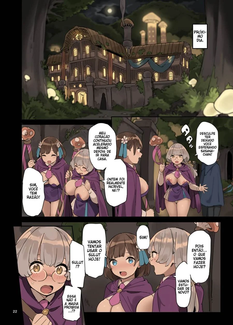 Aulas Práticas de Magia Erótica: Hentai Explícito em HQ