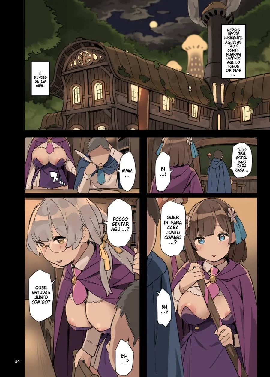 Aulas Práticas de Magia Erótica: Hentai Explícito em HQ