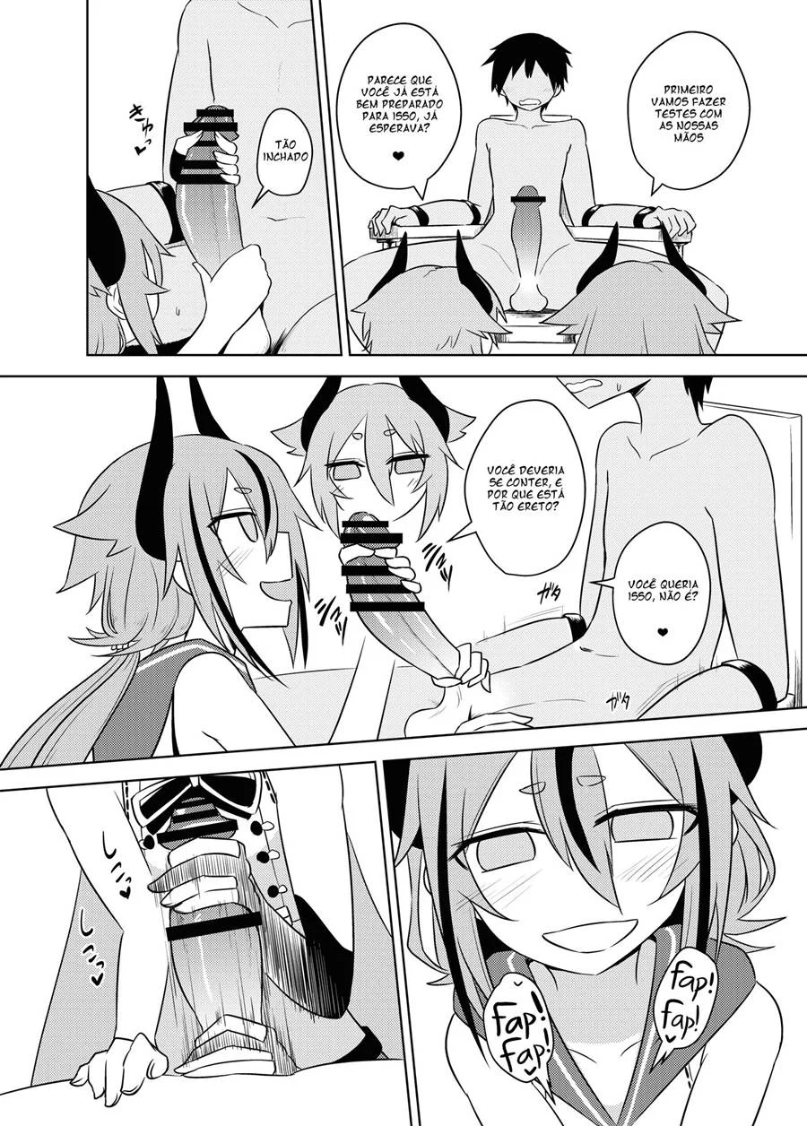 Estrondo Erótico Com a Espírita Safada - Hentai em HQ