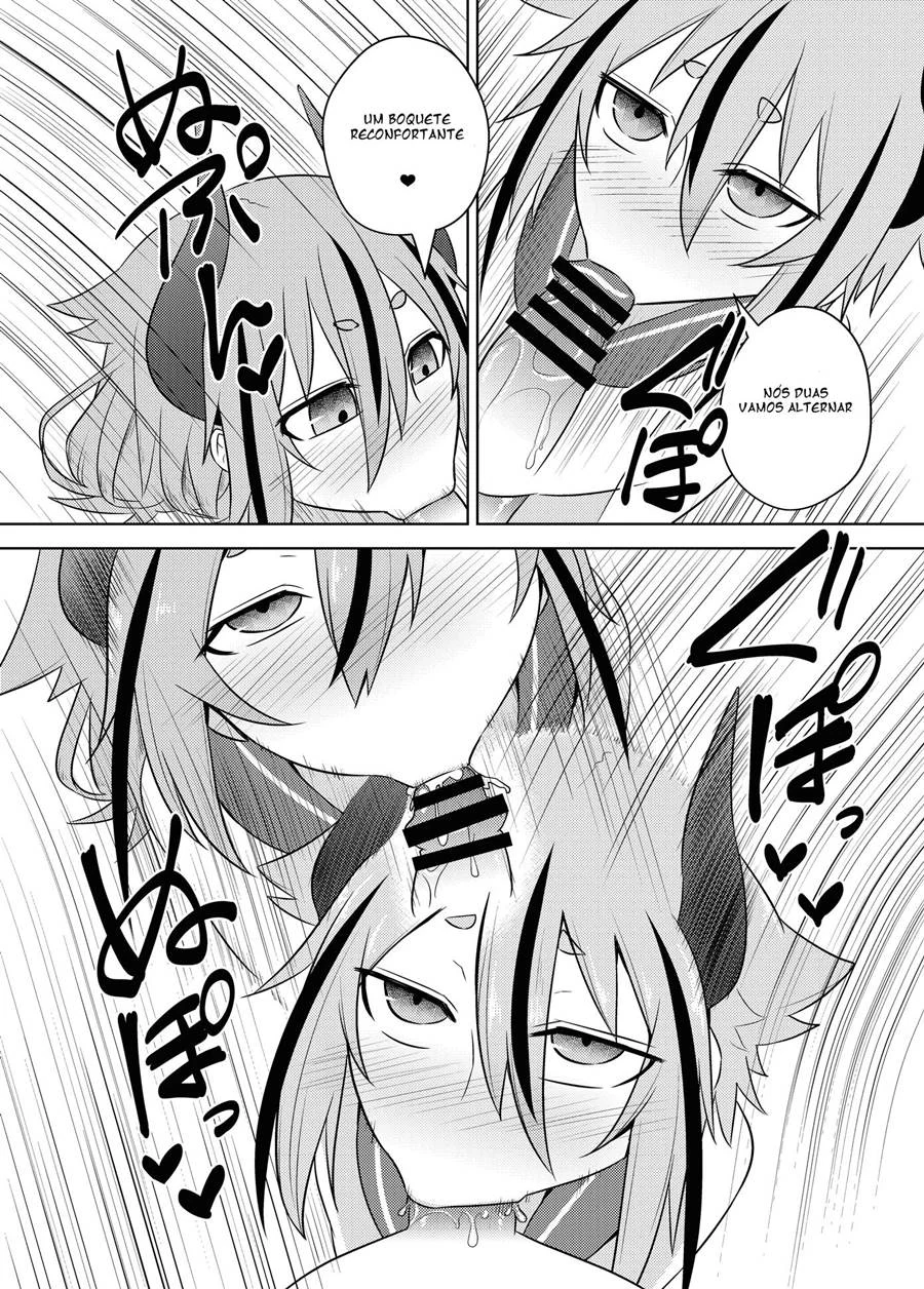 Estrondo Erótico Com a Espírita Safada - Hentai em HQ