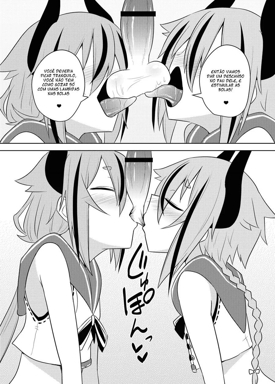 Estrondo Erótico Com a Espírita Safada - Hentai em HQ