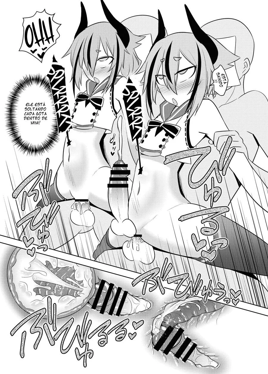 Estrondo Erótico Com a Espírita Safada - Hentai em HQ