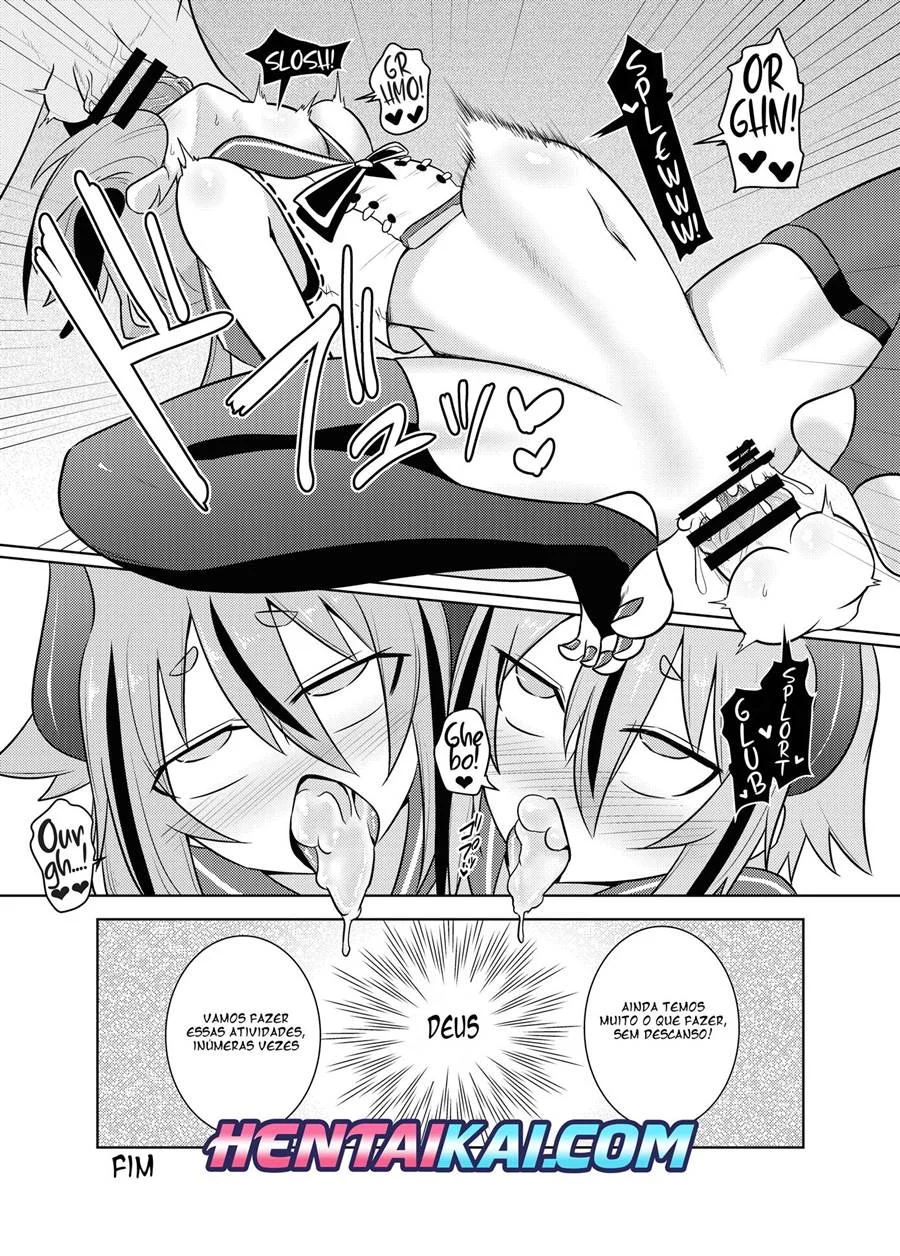 Estrondo Erótico Com a Espírita Safada - Hentai em HQ
