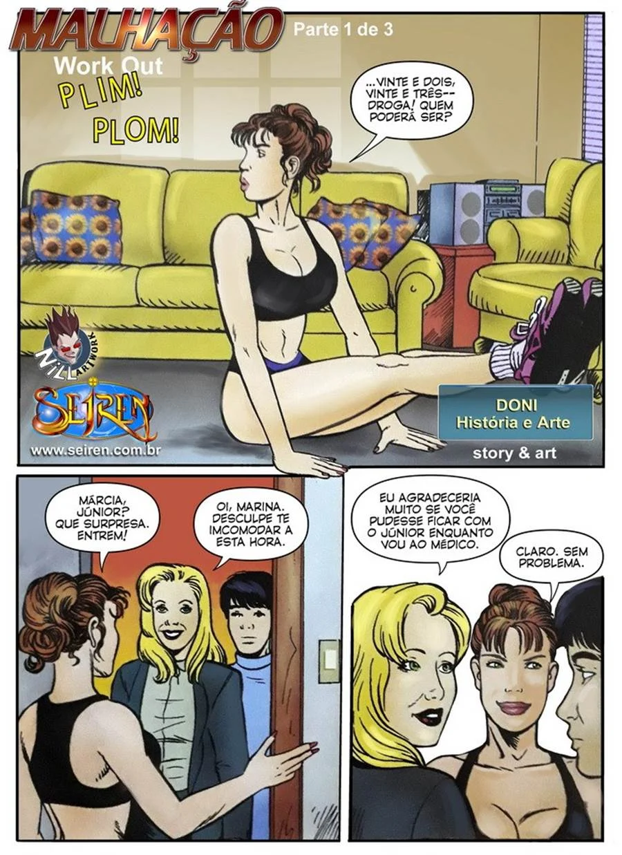 Malhação - Part 1: Aulas Picantes e Fantasias Proibidas em Quadrinhos de Sexo Malhação - Part 1: Aulas Picantes e Fantasias Proibidas em Quadrinhos de Sexo