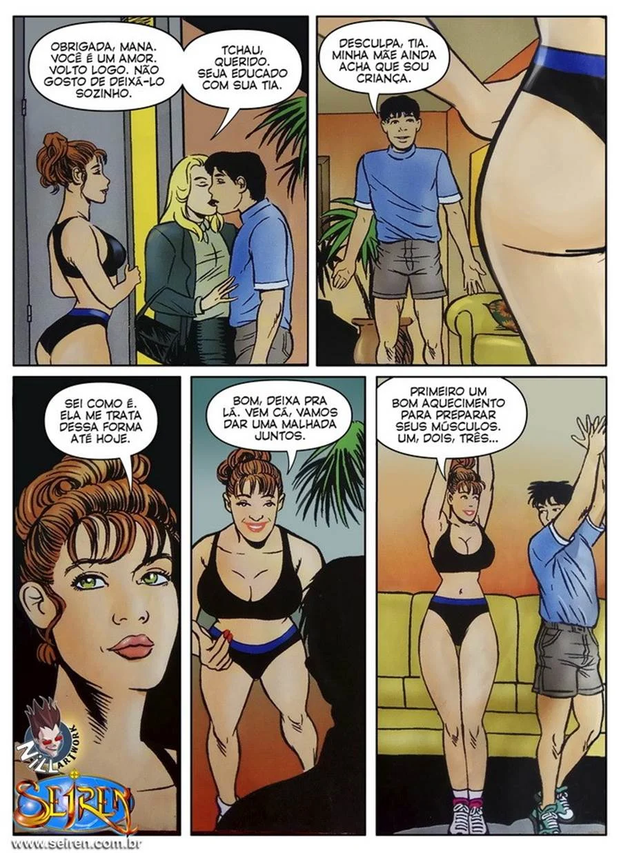 Malhação - Part 1: Aulas Picantes e Fantasias Proibidas em Quadrinhos de Sexo Malhação - Part 1: Aulas Picantes e Fantasias Proibidas em Quadrinhos de Sexo