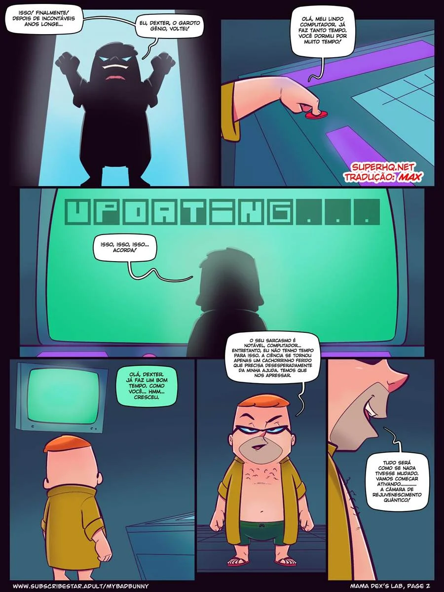 O Laboratório Perverso de Mama Dexs: Sexo Explícito em Quadrinhos Eróticos O Laboratório Perverso de Mama Dexs: Sexo Explícito em Quadrinhos Eróticos