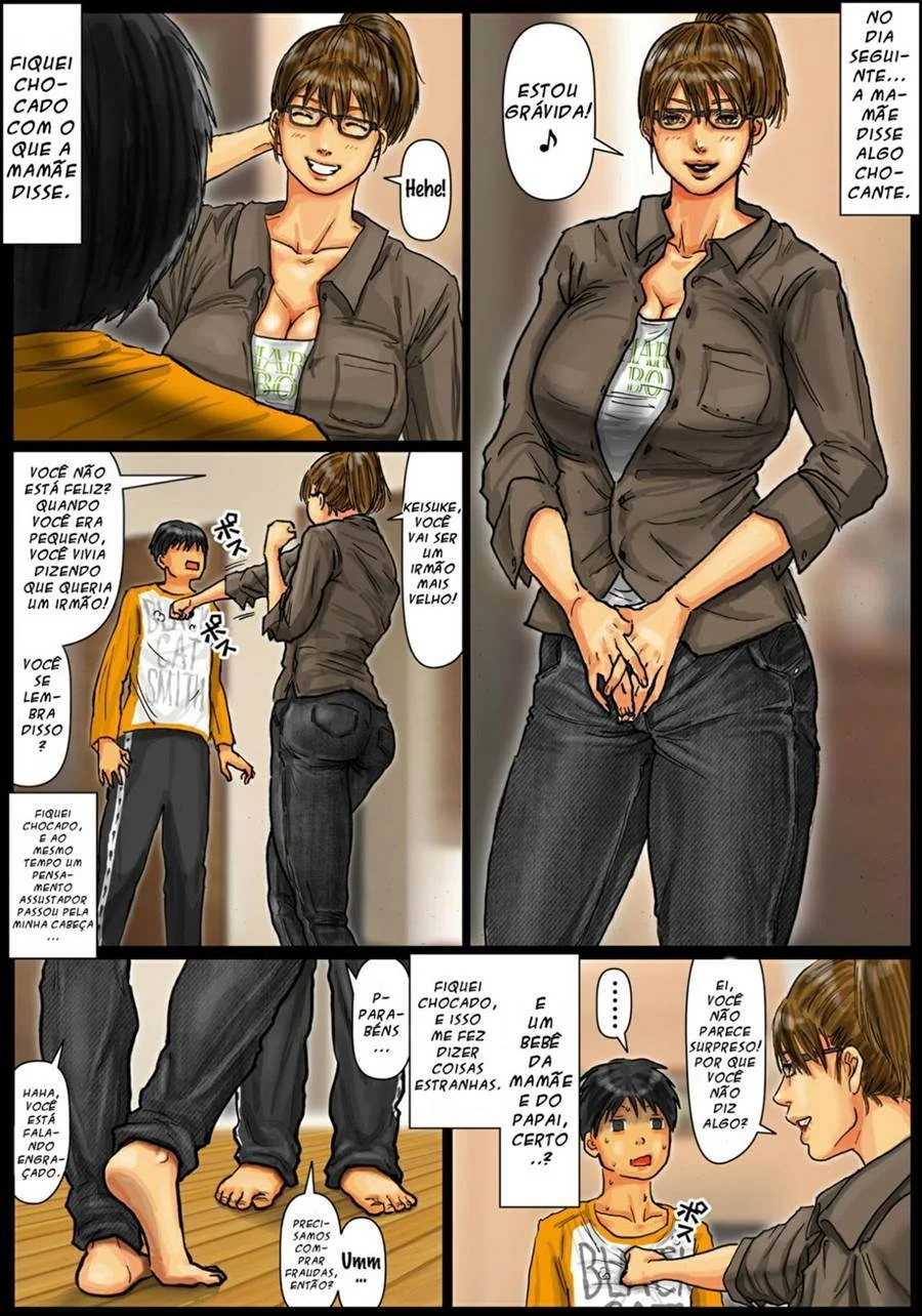 Mamãe Suculentamente Safada: A Sucção Proibida Continua nos Quadrinhos Eróticos