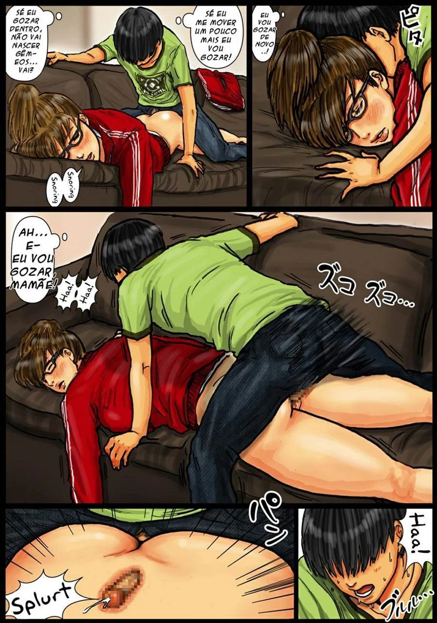 Mamãe Suculentamente Safada: A Sucção Proibida Continua nos Quadrinhos Eróticos