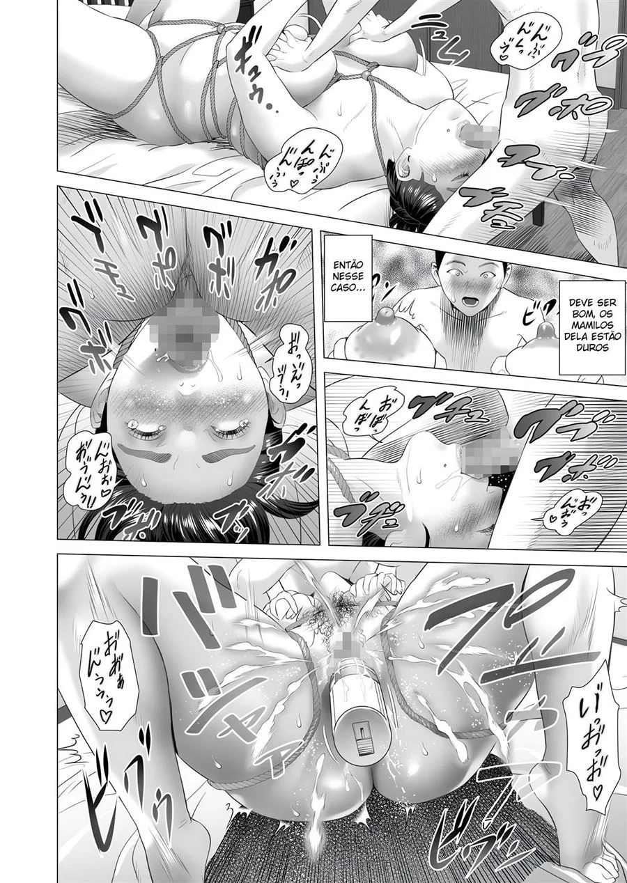 Mamãe Desesperada Transa com o Filho - HQ Pornô Explícita de Incesto