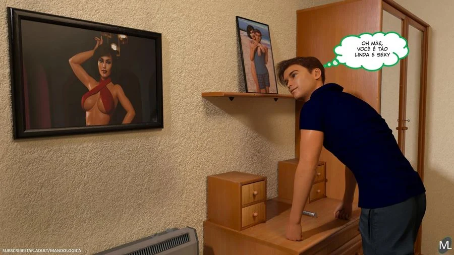 Porno 3D Brutal: A Submissa Total do Corpo em HQ Exclusiva