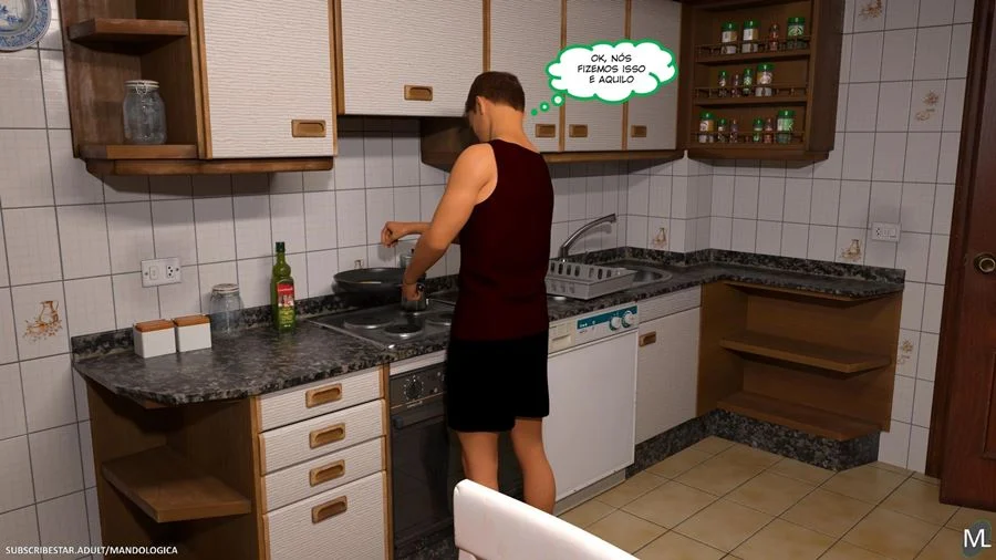 Porno 3D Brutal: A Submissa Total do Corpo em HQ Exclusiva