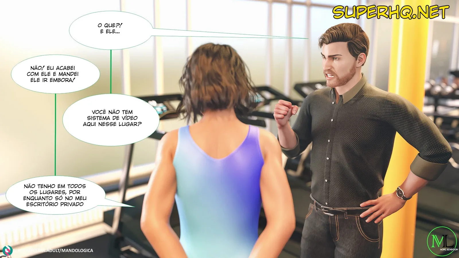 Foda com a Amiga da Empresa: Surra de Bunda em 3D, Três Amantes Loucas de Tesão