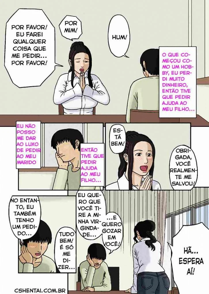 Mamãe na Posição: Hentai Explícito de Foda Anal