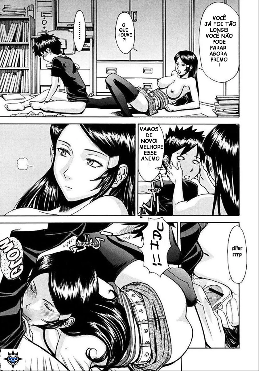 Priminha Virgem Estreando: Incesto Ardente em HQ Exclusiva de Família