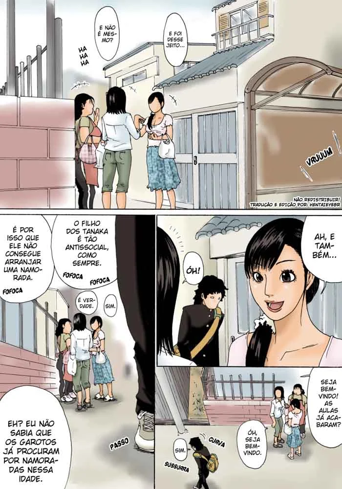 Filho Fode a Mamãe Gostosa - Incesto Proibido em HQ de Tesão