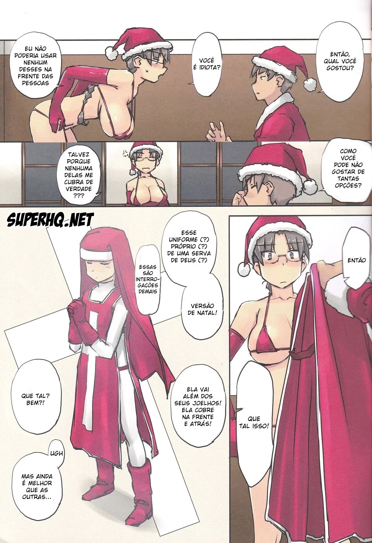 Hentai Proibido: Sexo Explícito no Altar da Igreja em HQ