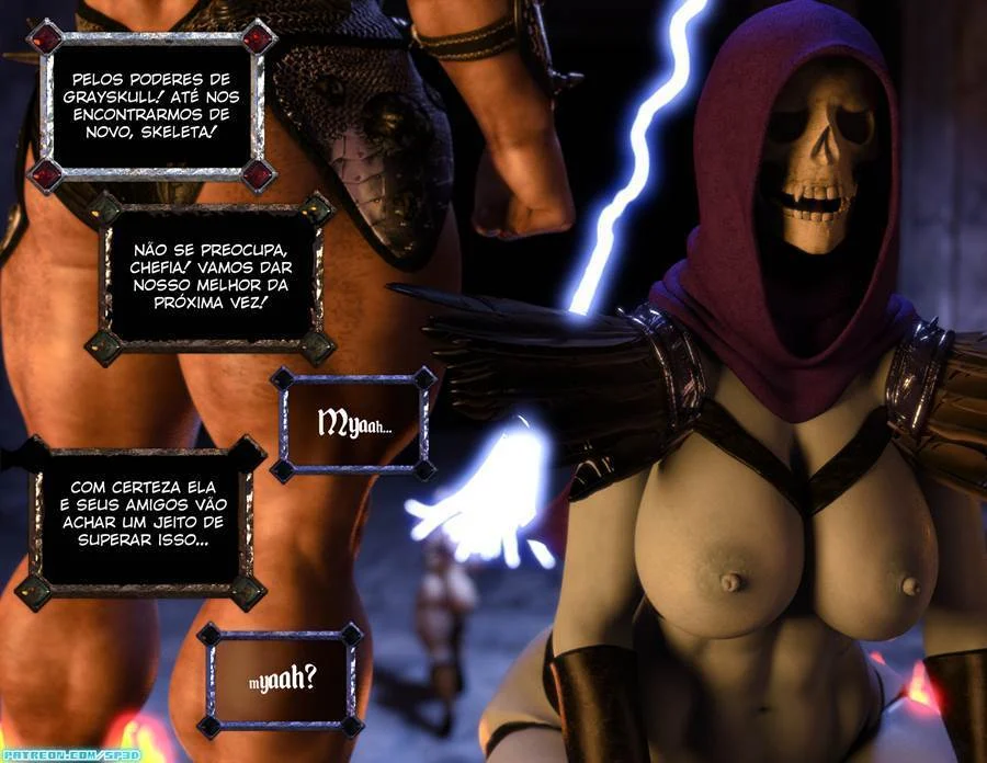 Tio e Sobrinho: Suruba Explícita com Sexo 3D nos Quadrinhos