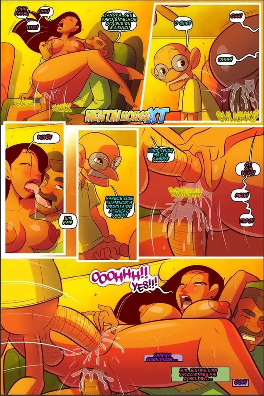 Família Adúltera: A Mais Picante Saga de Orgia entre Parentes