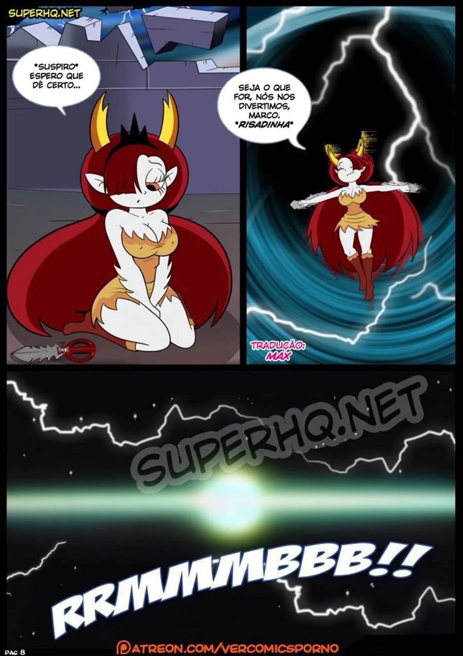 Explorações Proibidas do Tempo com Personagens de Hentai em HQ