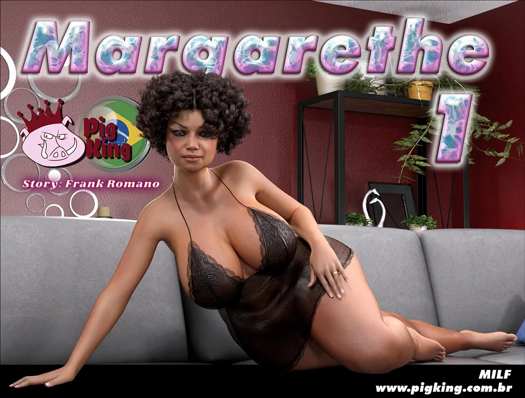 Foda Explícita com Margarethe no Reinado do Porco - HQ 3D de Sexo