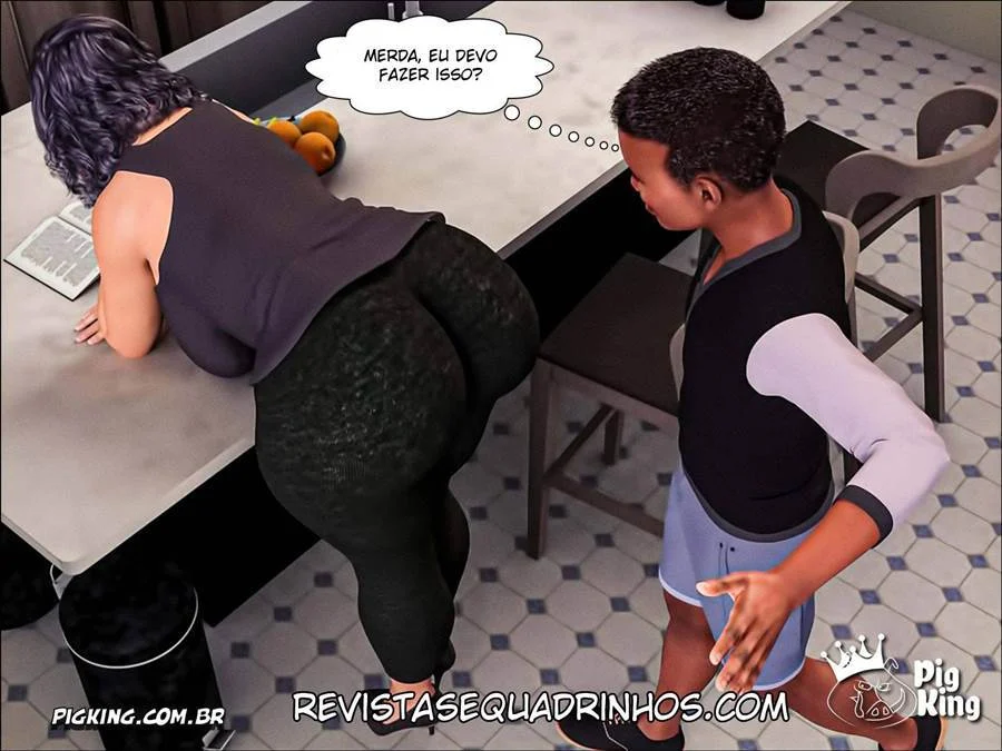 Mamãe Fofinha: Foda Brutal em HQ 3D com Buceta Gorda e Explícita Mamãe Fofinha: Foda Brutal em HQ 3D com Buceta Gorda e Explícita