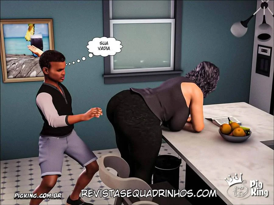 Mamãe Fofinha: Foda Brutal em HQ 3D com Buceta Gorda e Explícita Mamãe Fofinha: Foda Brutal em HQ 3D com Buceta Gorda e Explícita