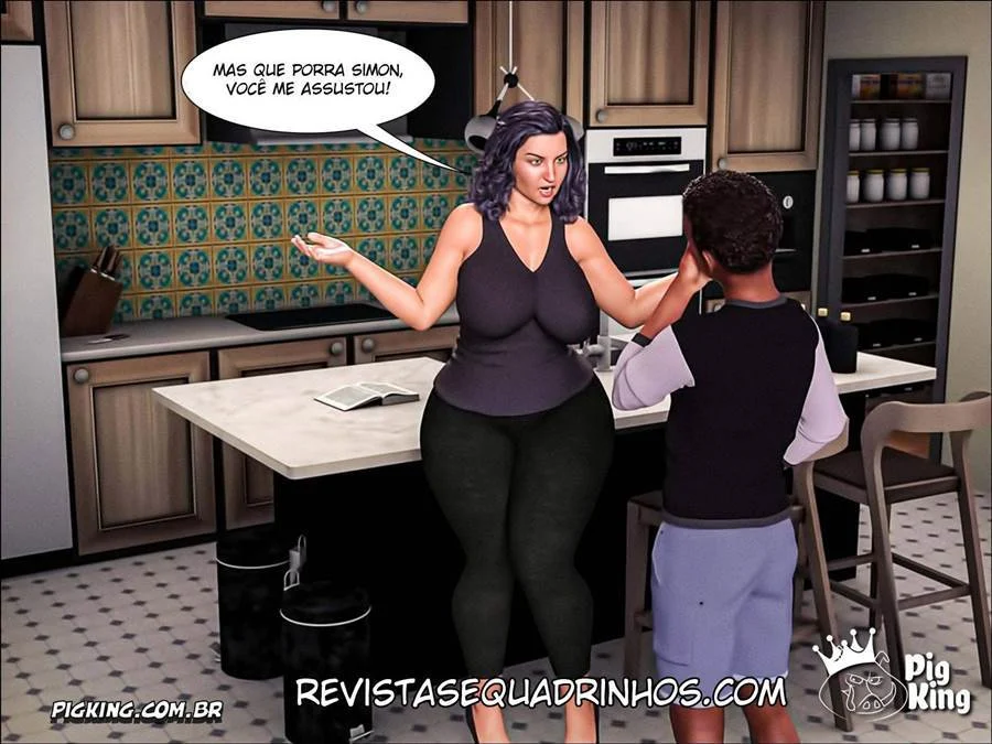 Mamãe Fofinha: Foda Brutal em HQ 3D com Buceta Gorda e Explícita Mamãe Fofinha: Foda Brutal em HQ 3D com Buceta Gorda e Explícita