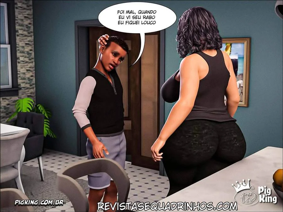 Mamãe Fofinha: Foda Brutal em HQ 3D com Buceta Gorda e Explícita Mamãe Fofinha: Foda Brutal em HQ 3D com Buceta Gorda e Explícita