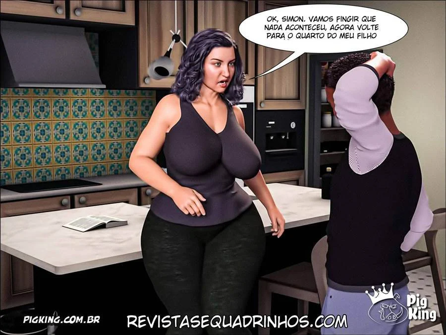 Mamãe Fofinha: Foda Brutal em HQ 3D com Buceta Gorda e Explícita Mamãe Fofinha: Foda Brutal em HQ 3D com Buceta Gorda e Explícita