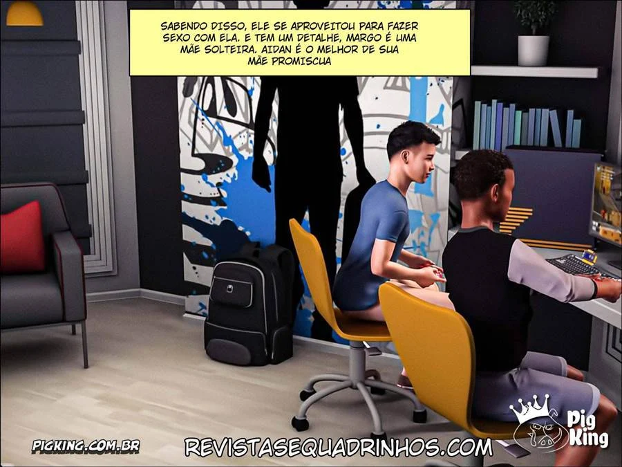 Mamãe Fofinha: Foda Brutal em HQ 3D com Buceta Gorda e Explícita Mamãe Fofinha: Foda Brutal em HQ 3D com Buceta Gorda e Explícita