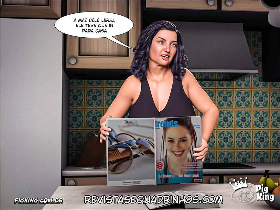 Mamãe Fofinha: Foda Brutal em HQ 3D com Buceta Gorda e Explícita Mamãe Fofinha: Foda Brutal em HQ 3D com Buceta Gorda e Explícita