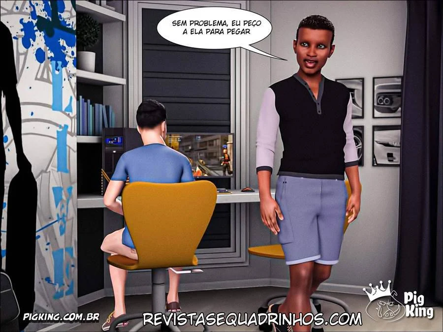 Mamãe Fofinha: Foda Brutal em HQ 3D com Buceta Gorda e Explícita Mamãe Fofinha: Foda Brutal em HQ 3D com Buceta Gorda e Explícita