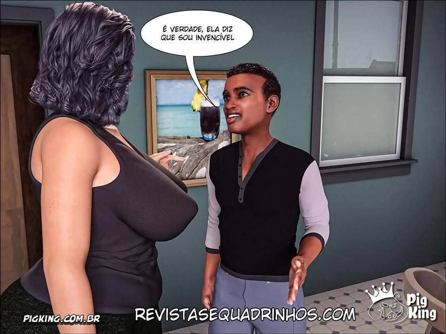 Orgia Carnal com Mães Safadas em Quadrinhos Eróticos 3D Explícitos