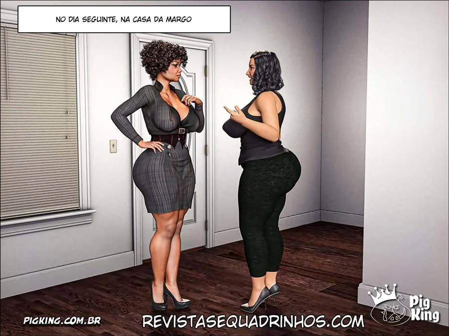 Orgia Carnal com Mães Safadas em Quadrinhos Eróticos 3D Explícitos