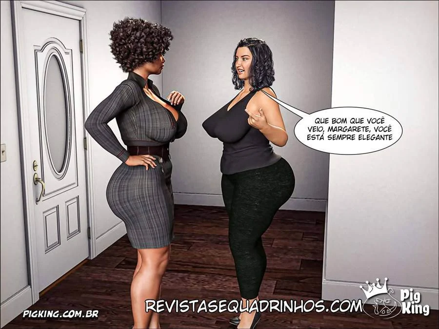 Orgia Carnal com Mães Safadas em Quadrinhos Eróticos 3D Explícitos