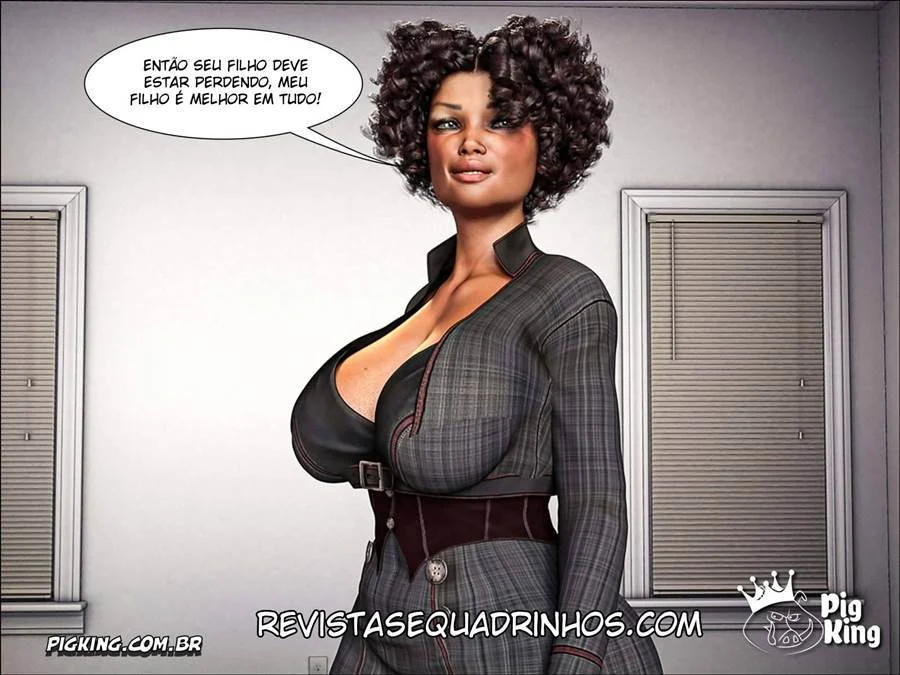 Orgia Carnal com Mães Safadas em Quadrinhos Eróticos 3D Explícitos