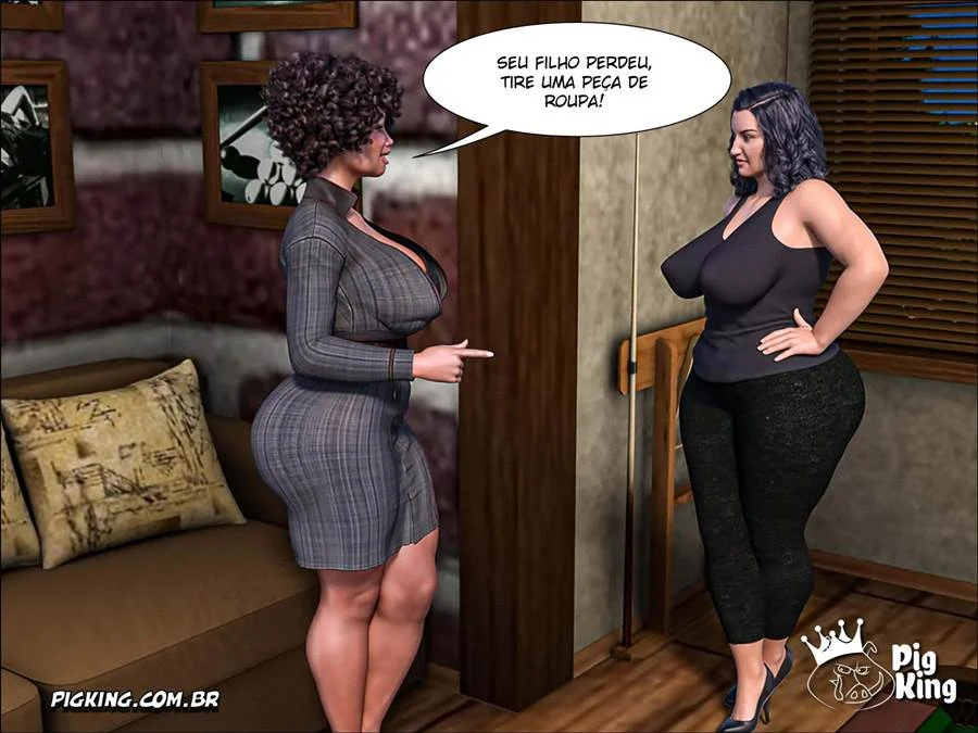 Nudes Pornôs de Mamães Gostosas - Hentai 3D Explícito em HQ