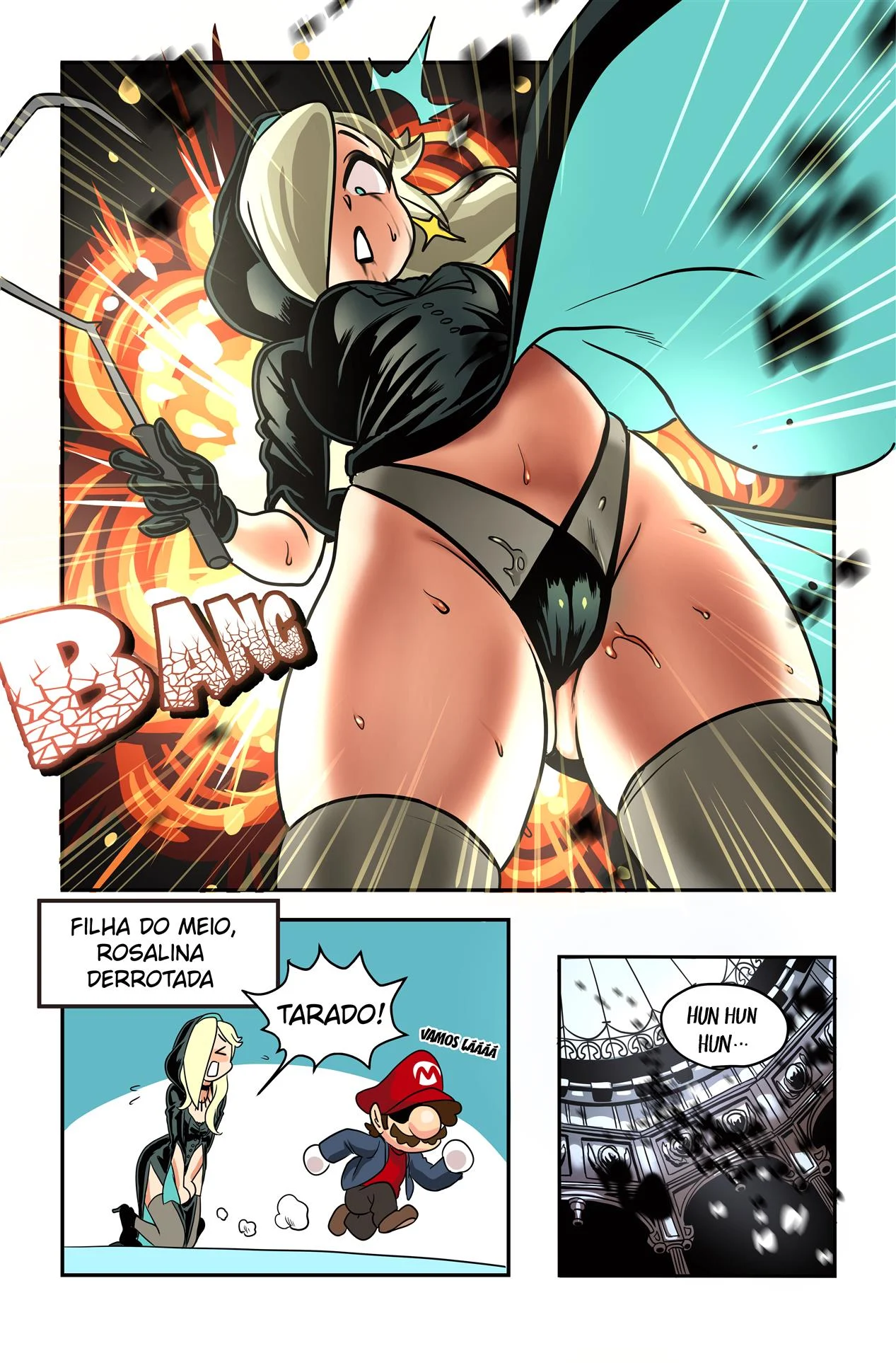 Mario Fode sem Piedade as Vampiras Safadas em HQ Proibida