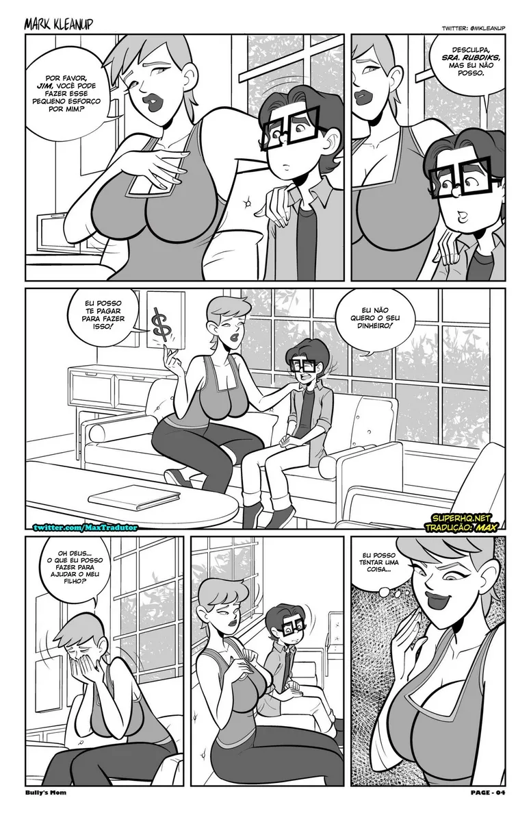 Deixando o Filho de Cueca e Comendo a Mãe do Valentão com Tudo